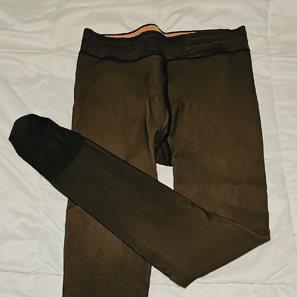 Fleece Lined Leggings Look Like Nylons